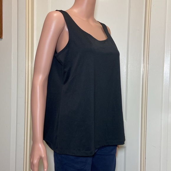 Large Black Susan Graver Essentials Sleeveless Shirt / Tank Top - Picture 3 of 12